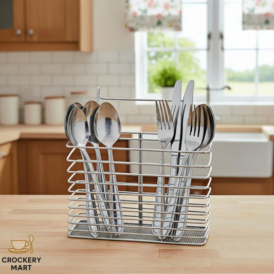 Stainless Steel Dish Drying Rack – Space-Saving Kitchen Organizer
