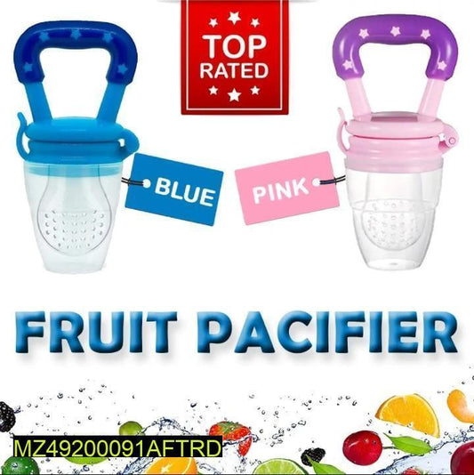 Silicone Fruit Feeder Pacifier for Babies – Safe Self-Feeding Tool