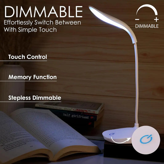 LED Desk Lamp – Bright Focused Lighting for Study & Work